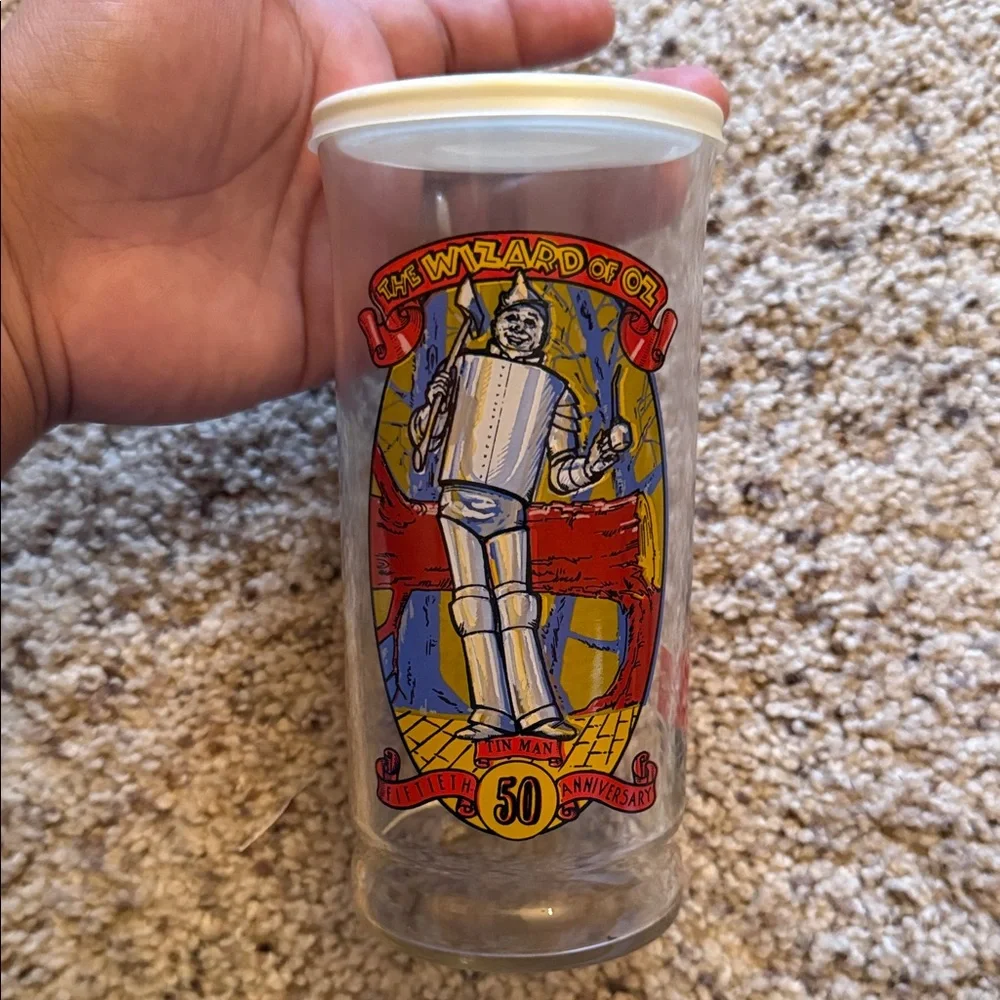vintage 1989 Coca Cola wizard of oz drinking glass set - Picture 2 of 10
